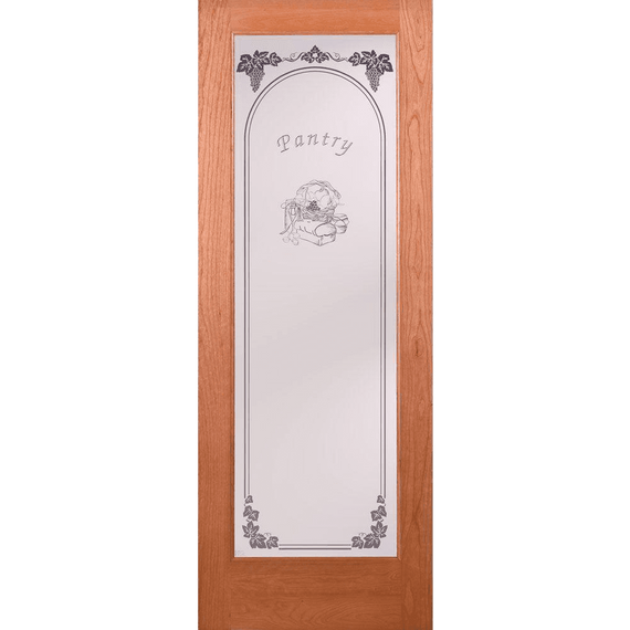 Unfinished oak pantry deals